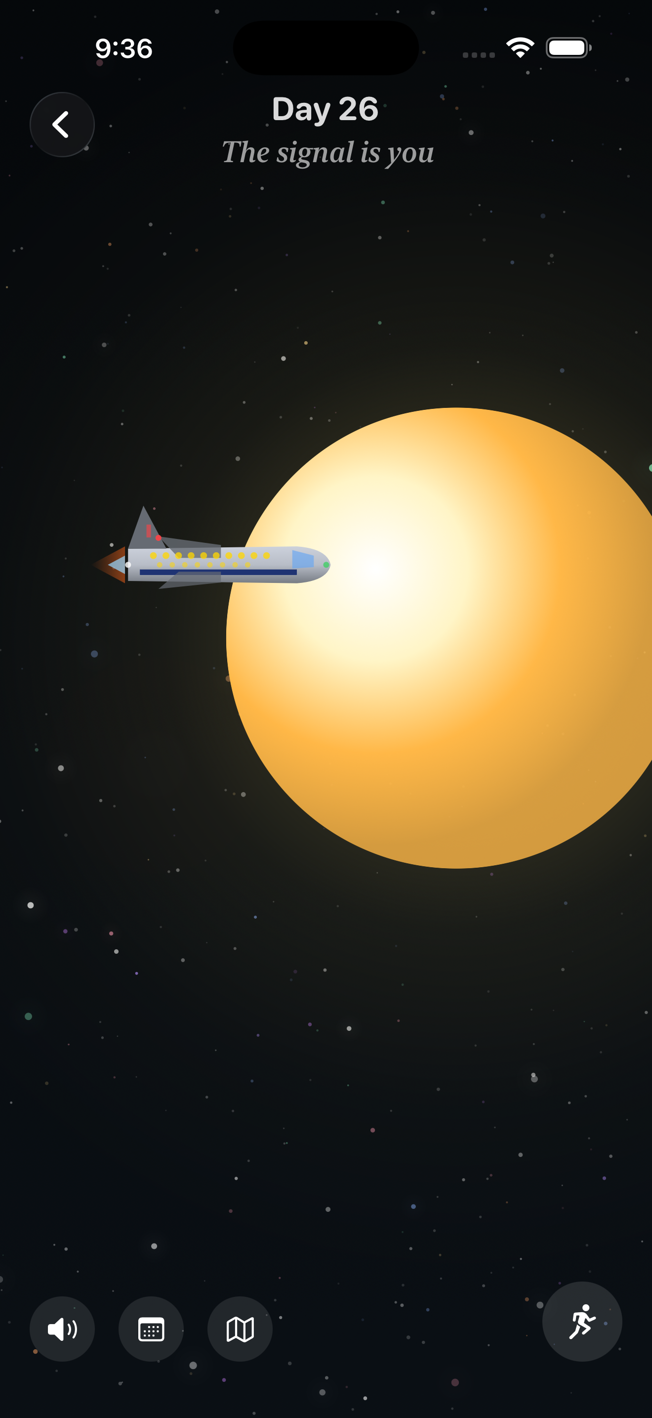 Space Odyssey journey